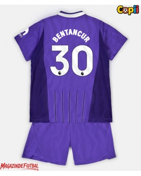 Tottenham Hotspur Rodrigo Bentancur #30 Echipament de Fotbal Replică 2026-27 Copii Treilea (+ Șorturi)